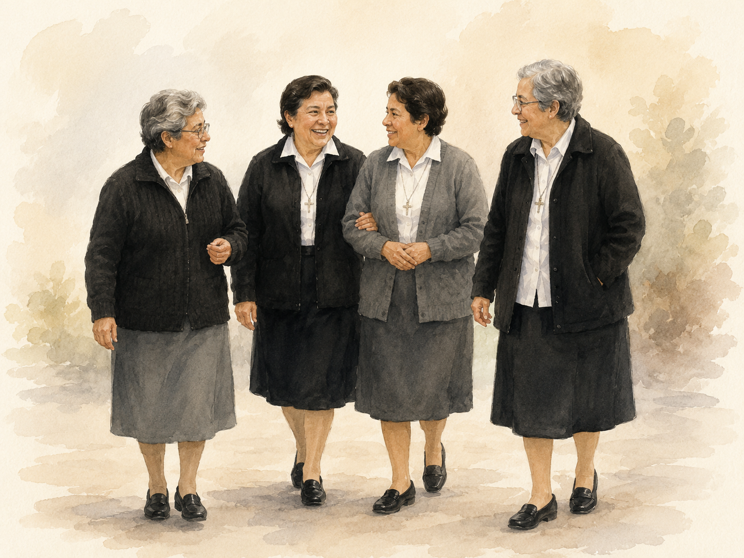 Hermanas del Instituto en vida fraterna y comunitaria