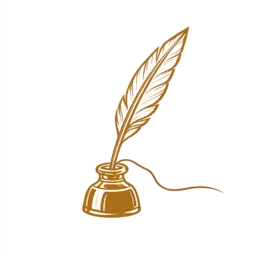 Pluma de ave, ícono de las máximas